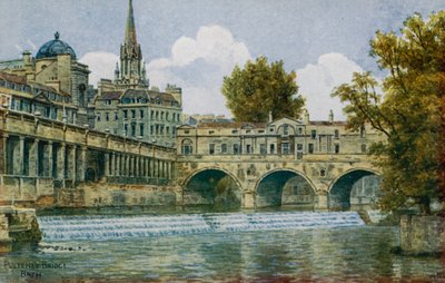 Pulteney Bridge, Bath by Alfred Robert Quinton